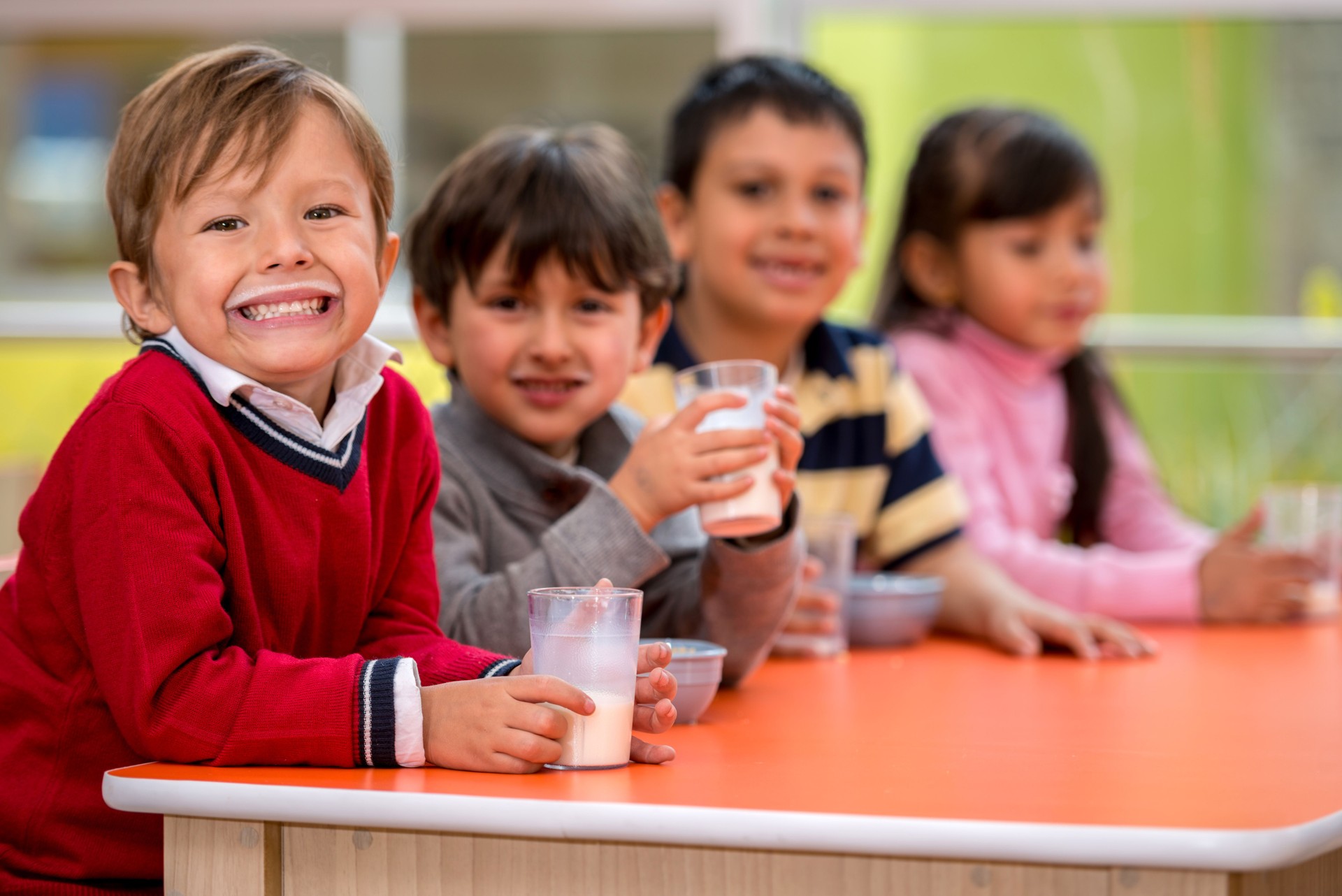 Kids on a school break